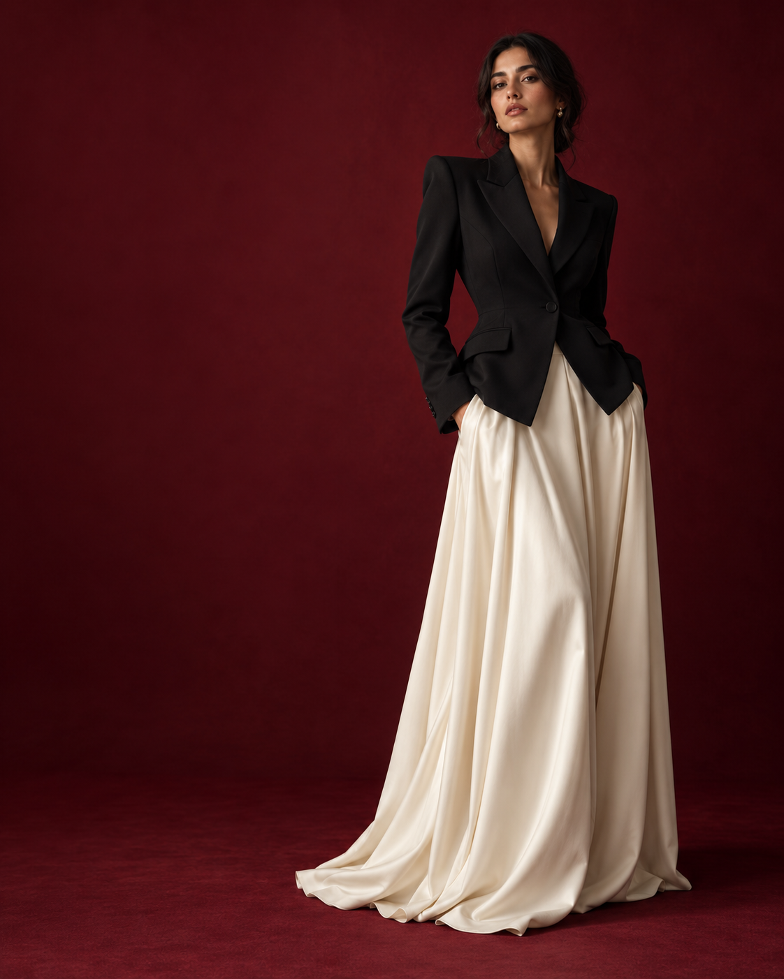 Fashion editorial portrait for Kurdeesta